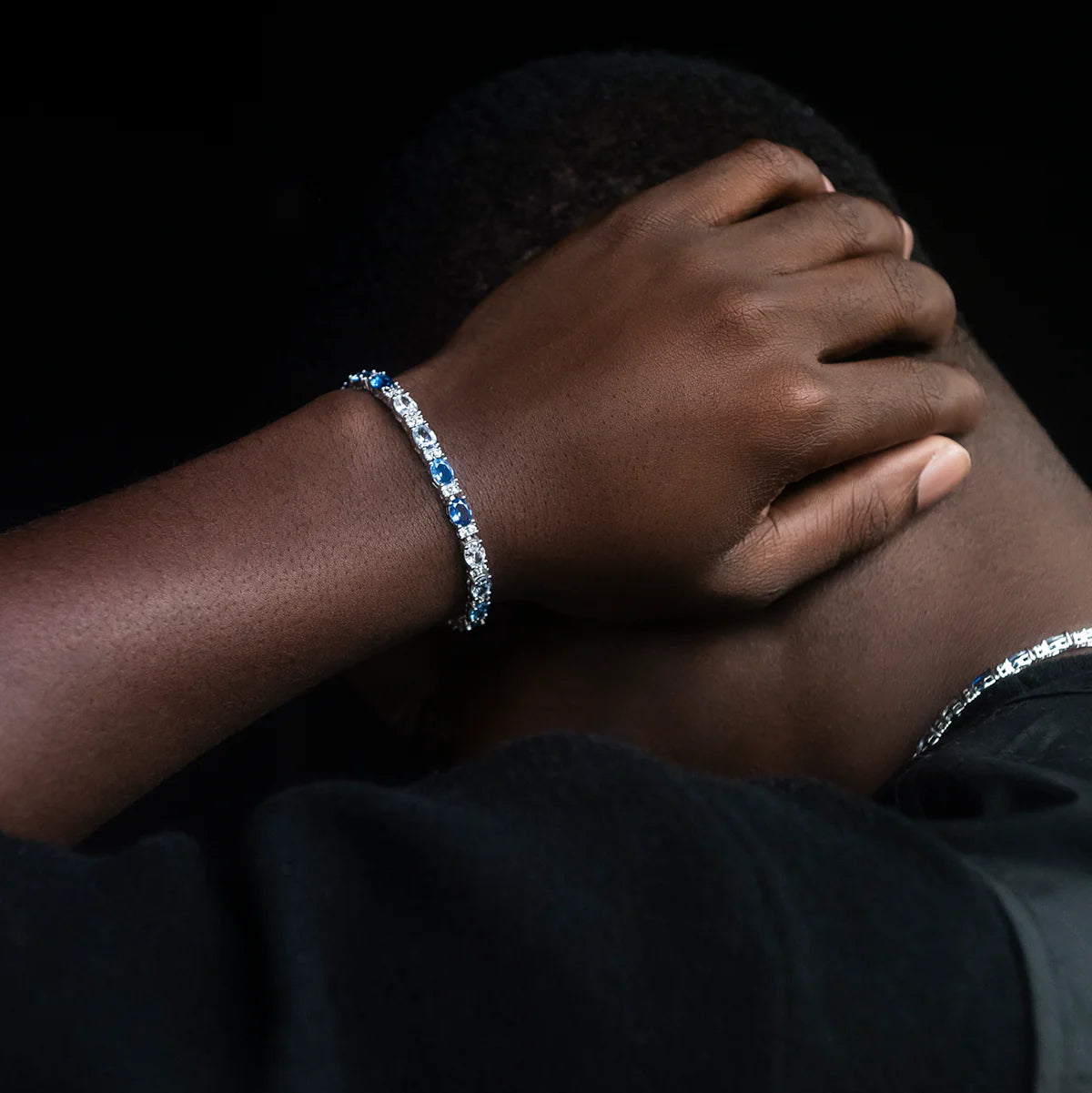 Diamond Mixed Oval Cut Tennis Bracelet- 5mm