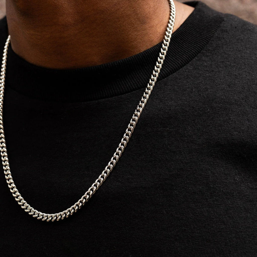 Cuban Link Chain in Yellow Gold - 5mm