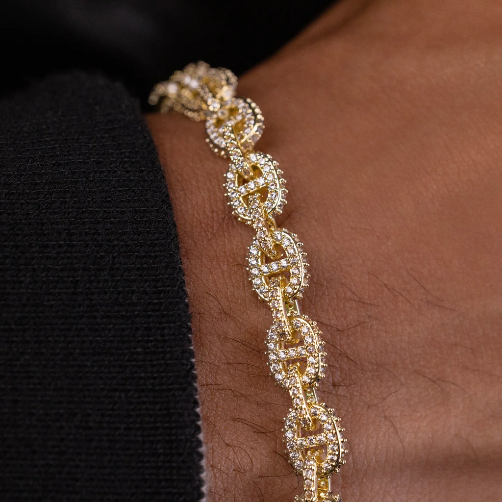 Micro Valentina Bracelet in White Gold