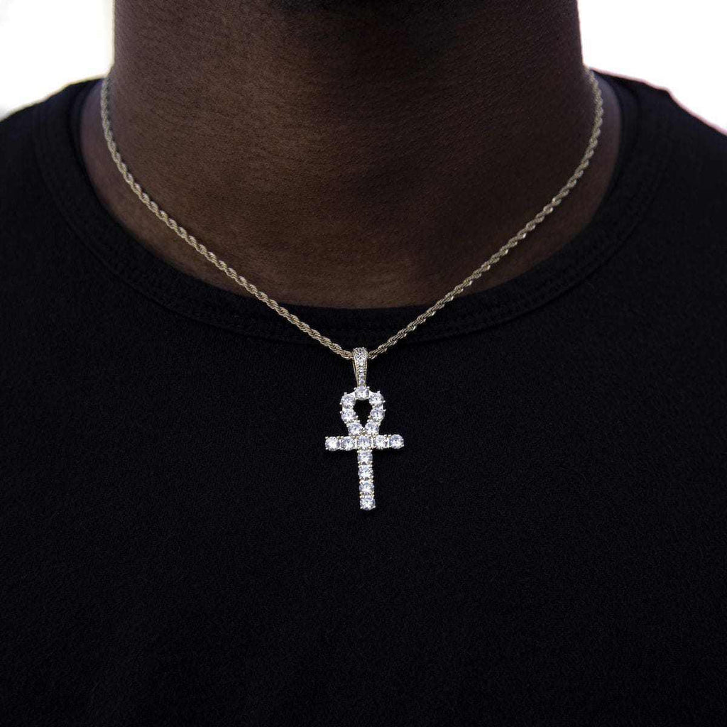 Ankh Cross Tennis Chain