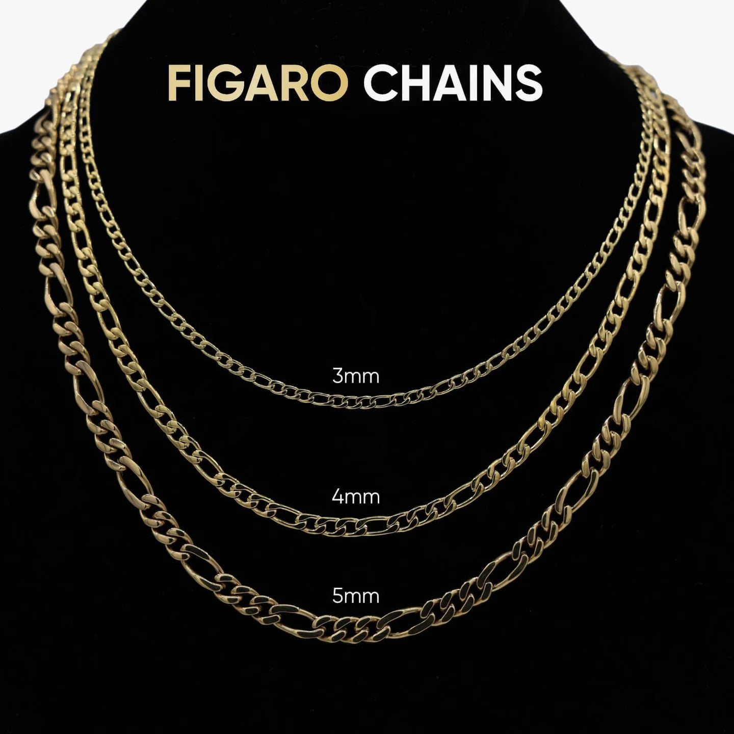 Figaro Chain  - 6mm