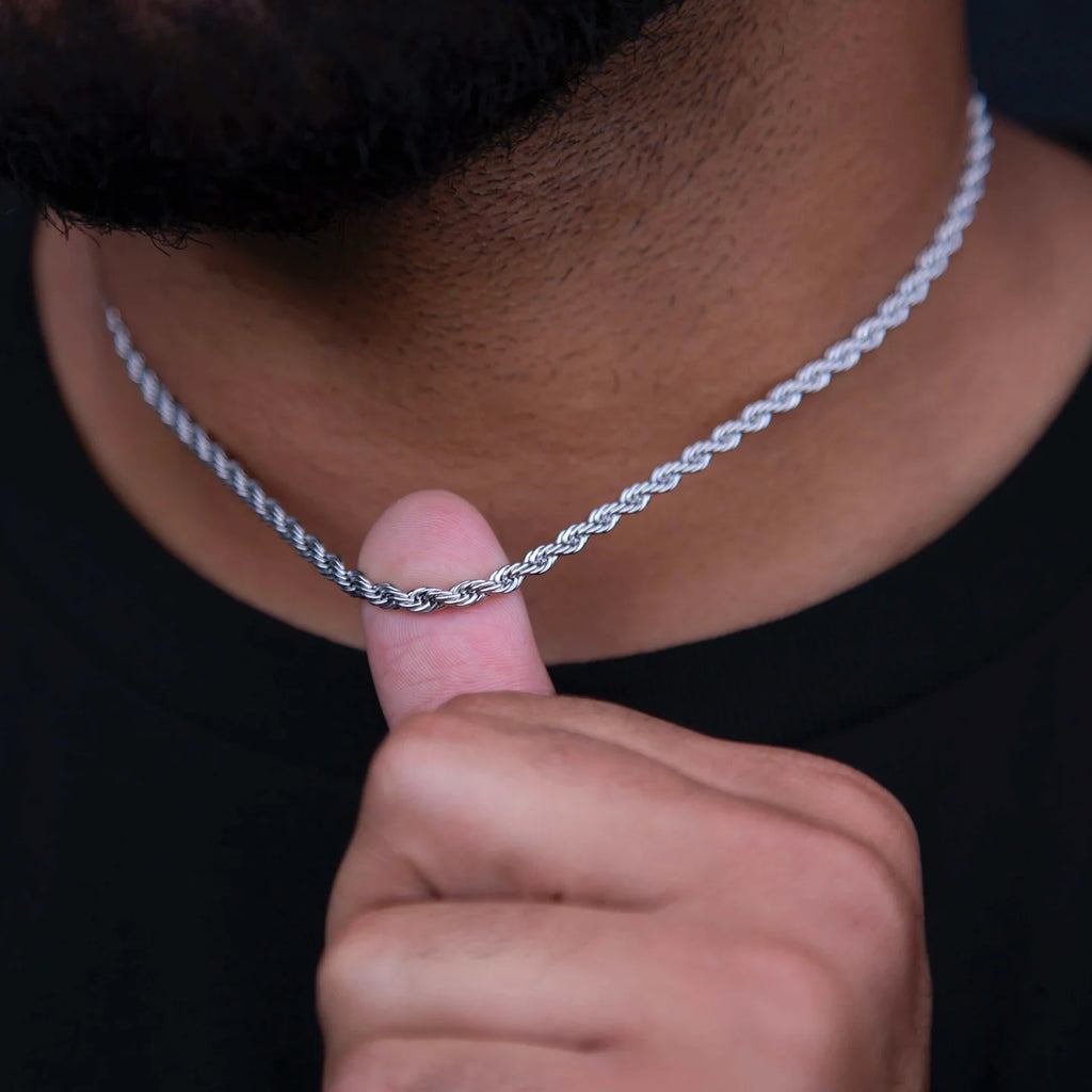 Mamba Chain in White Gold - 4mm