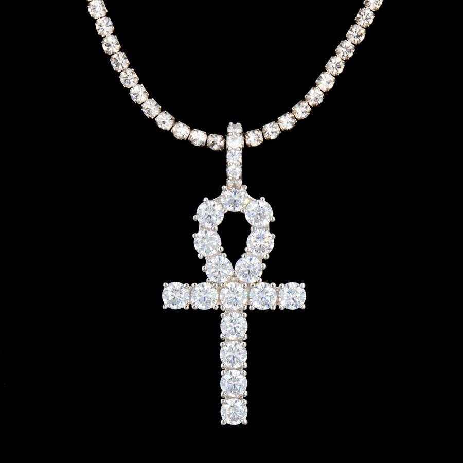 Ankh Cross Tennis Chain